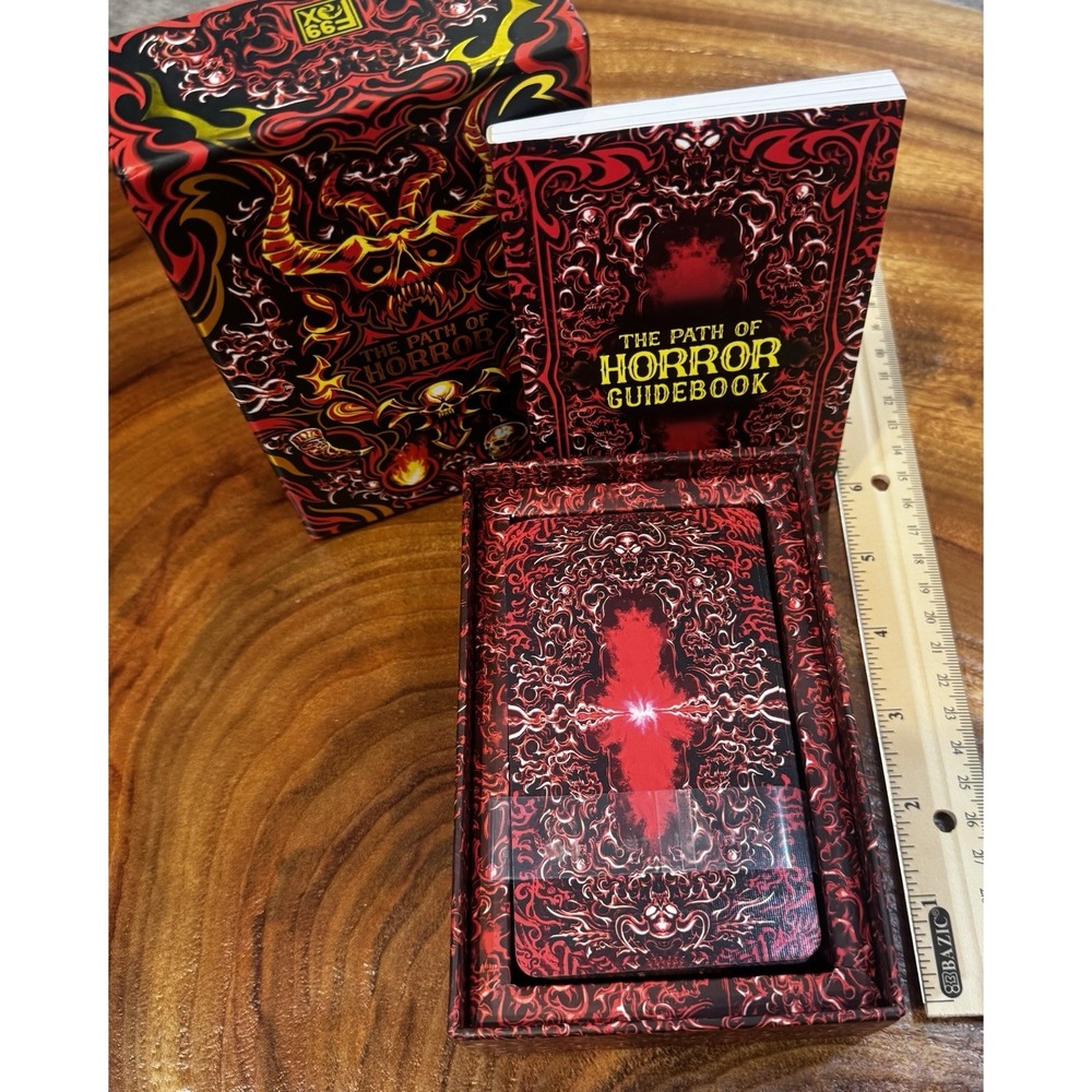 The Path of Horror Tarot Card Deck and Guidebook for Beginners Readers NEW
